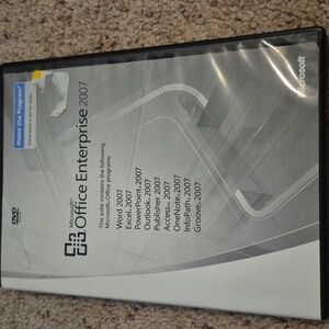 Microsoft Office Enterprise 2007 Home Use plus Product Key Word PowerPoint Excel